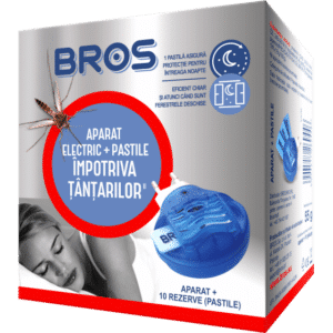 BROS - Țânțari aparat electric cu vaporizator + 10 pastile
