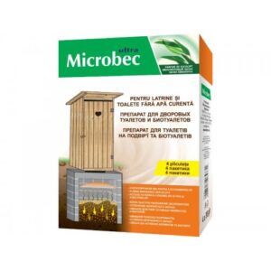 BROS - Microbec pentru latrine 4x30g