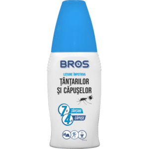 BROS – Țânțari și căpușe loțiune (atomizor) 50 ml